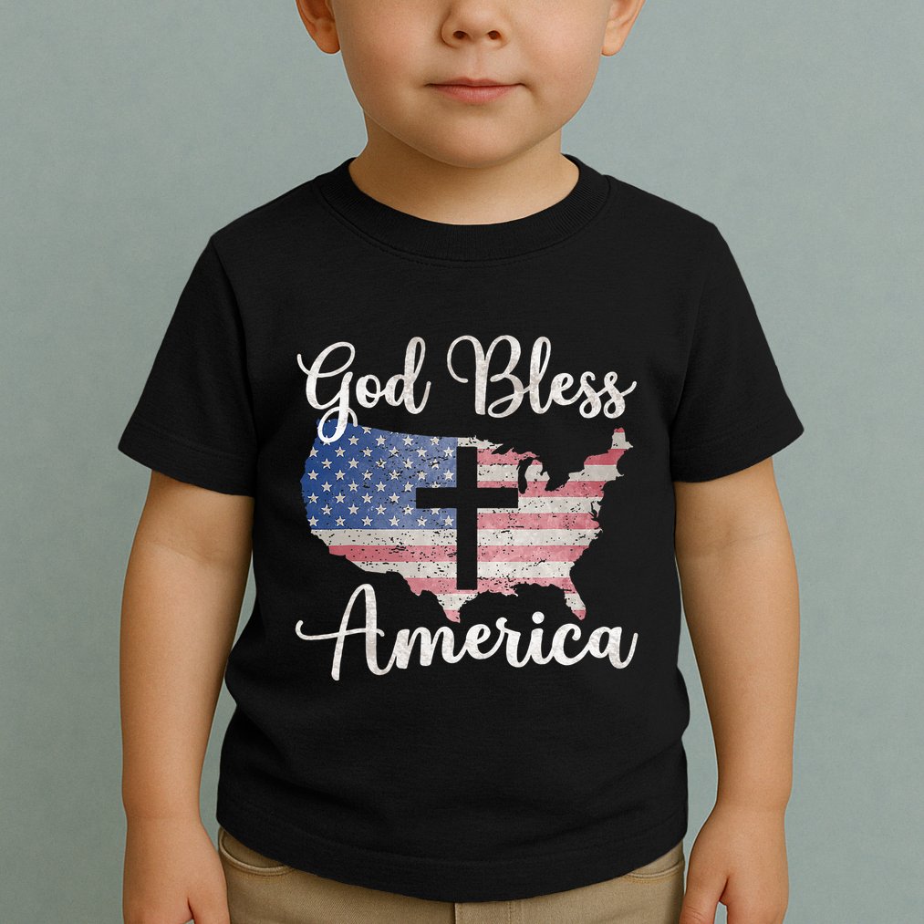 God Bless America Toddler T-Shirt