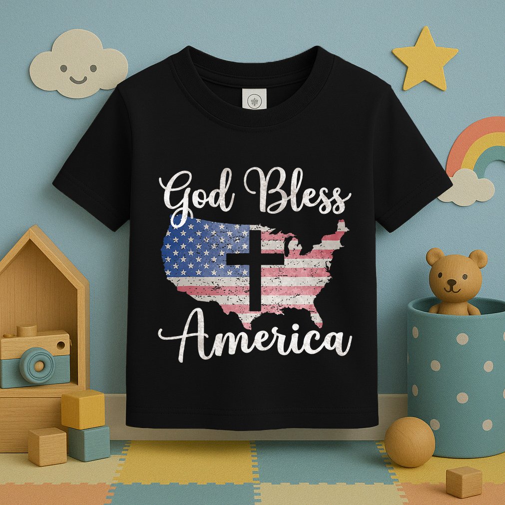 God Bless America Toddler T-Shirt