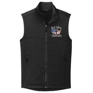 God Bless America Collective Smooth Fleece Vest