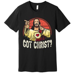 Got Buddy A Christ Christmas Cool Jesus Religious Christian Premium T-Shirt