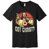 Got Buddy A Christ Christmas Cool Jesus Religious Christian Premium T-Shirt