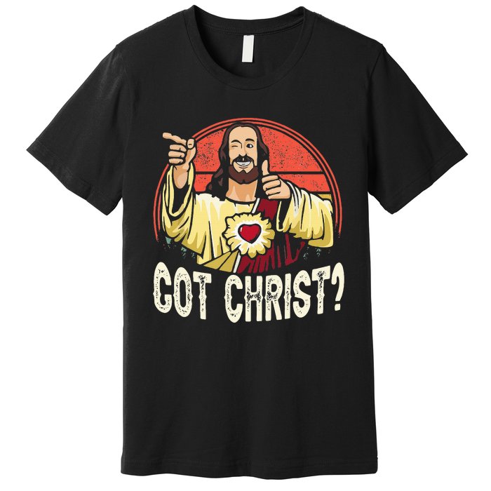 Got Buddy A Christ Christmas Cool Jesus Religious Christian Premium T-Shirt