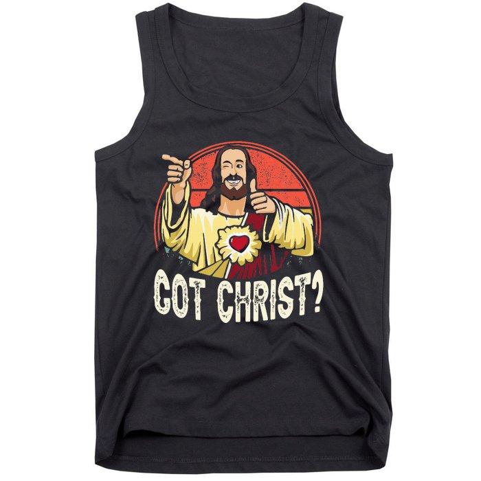 Got Buddy A Christ Christmas Cool Jesus Religious Christian Tank Top