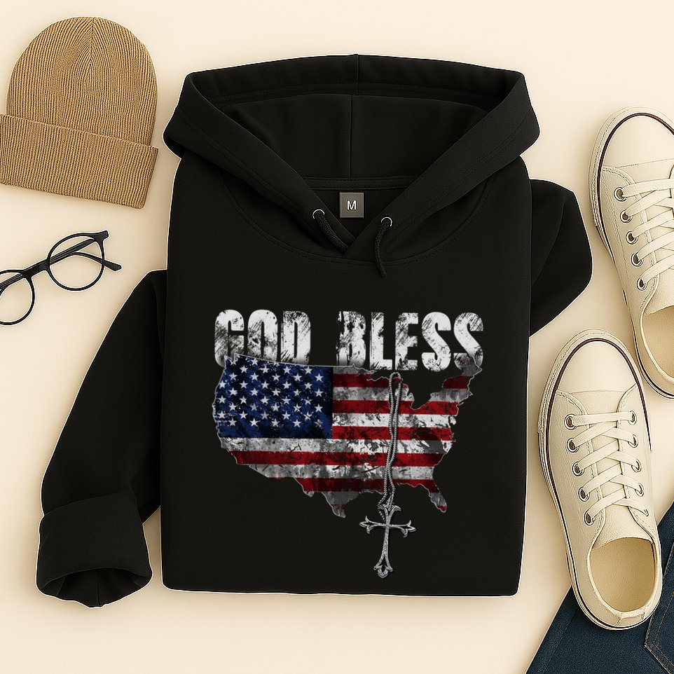 God Bless America Hoodie
