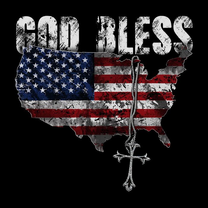 God Bless America Flatbill Hat