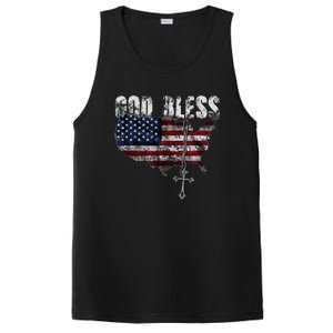 God Bless America PosiCharge Competitor Tank