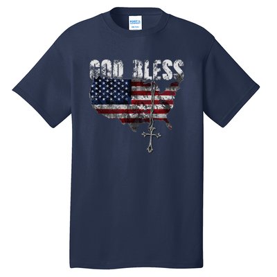 God Bless America Tall T-Shirt