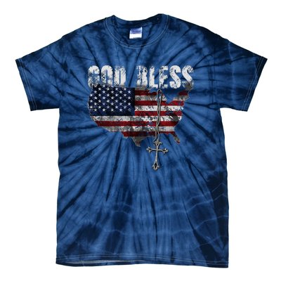 God Bless America Tie-Dye T-Shirt