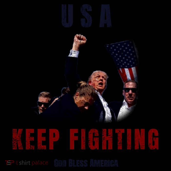 God Bless America “Keep Fighting” Impact Tech Backpack