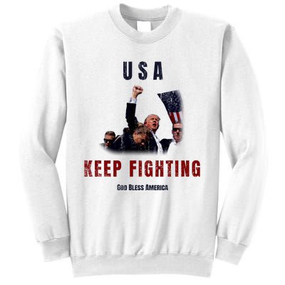 God Bless America “Keep Fighting” Sweatshirt