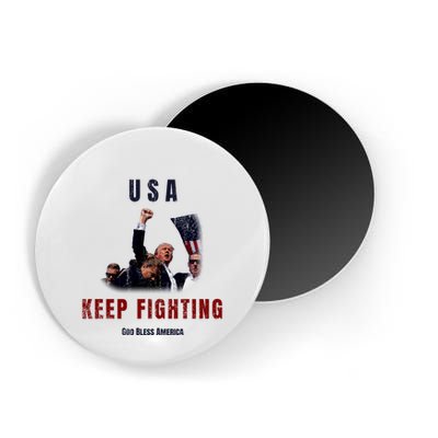 God Bless America “Keep Fighting” Magnet