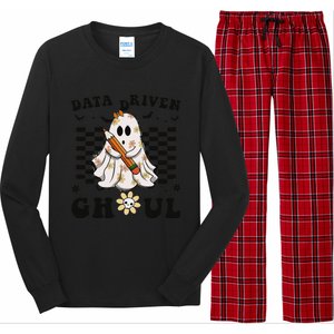 Ghosts Behavior Analyst Halloween Datadriven Ghoul Long Sleeve Pajama Set