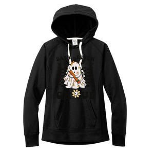 Ghosts Behavior Analyst Halloween Datadriven Ghoul Women's Fleece Hoodie