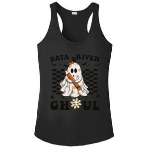 Ghosts Behavior Analyst Halloween Datadriven Ghoul Ladies PosiCharge Competitor Racerback Tank