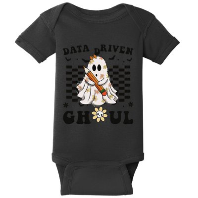 Ghosts Behavior Analyst Halloween Datadriven Ghoul Baby Bodysuit