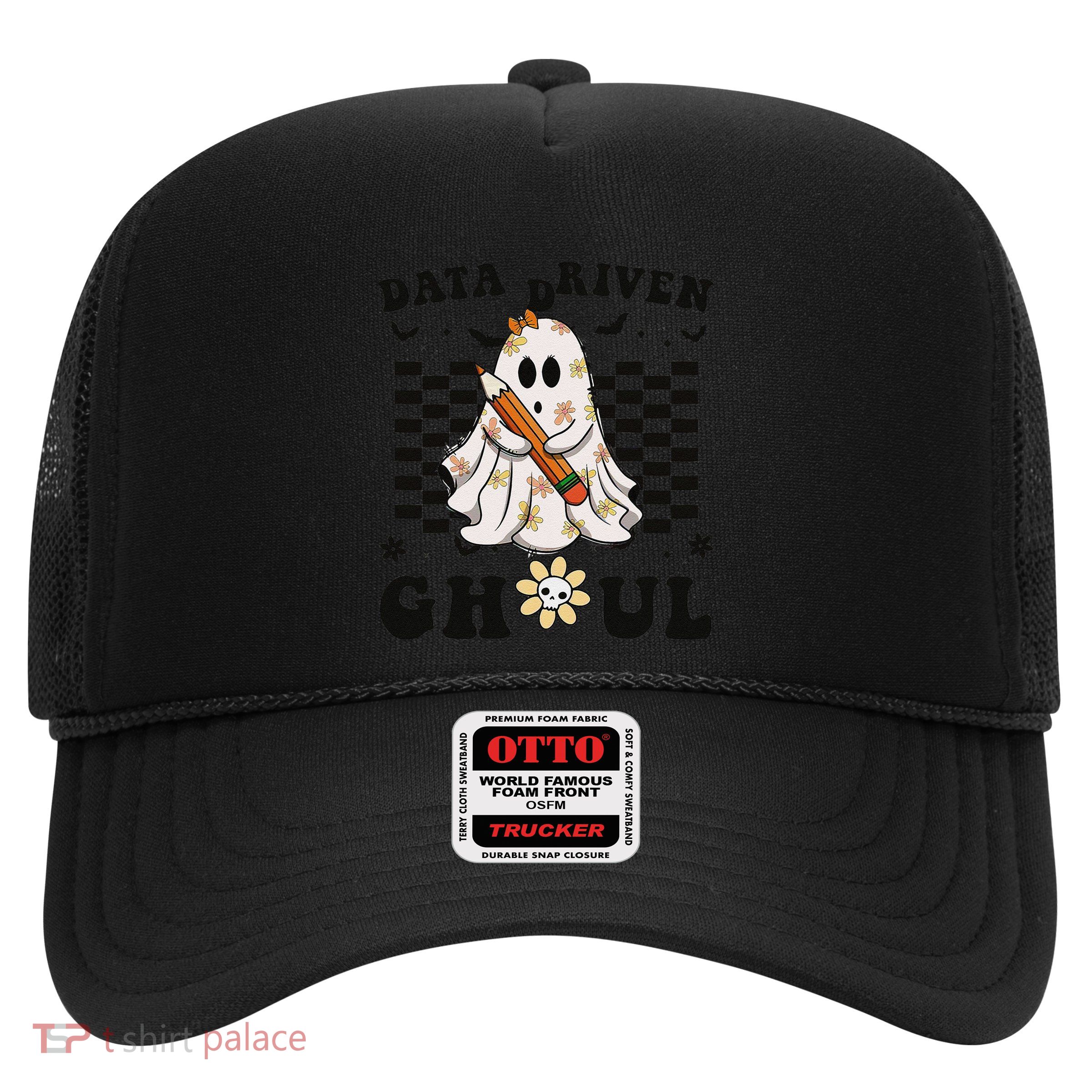 Ghosts Behavior Analyst Halloween Datadriven Ghoul Trucker Hat