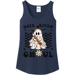 Ghosts Behavior Analyst Halloween Datadriven Ghoul Ladies Essential Tank