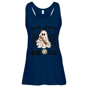 Ghosts Behavior Analyst Halloween Datadriven Ghoul Ladies Essential Flowy Tank