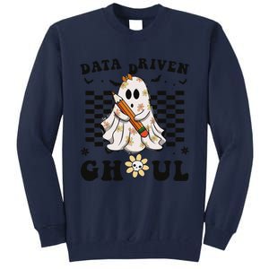 Ghosts Behavior Analyst Halloween Datadriven Ghoul Tall Sweatshirt