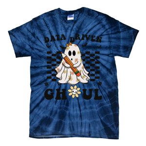 Ghosts Behavior Analyst Halloween Datadriven Ghoul Tie-Dye T-Shirt