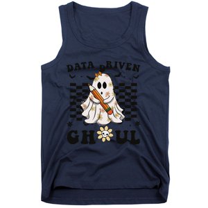 Ghosts Behavior Analyst Halloween Datadriven Ghoul Tank Top