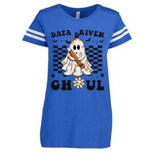 Ghosts Behavior Analyst Halloween Datadriven Ghoul Enza Ladies Jersey Football T-Shirt