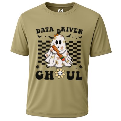 Ghosts Behavior Analyst Halloween Datadriven Ghoul Cooling Performance Crew T-Shirt