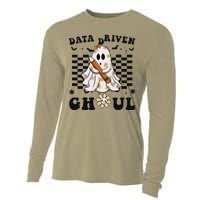 Ghosts Behavior Analyst Halloween Datadriven Ghoul Cooling Performance Long Sleeve Crew