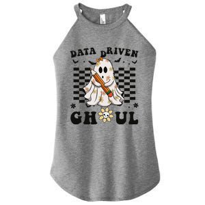 Ghosts Behavior Analyst Halloween Datadriven Ghoul Women's Perfect Tri Rocker Tank