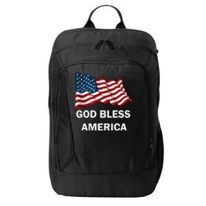 God Bless America Gift City Backpack