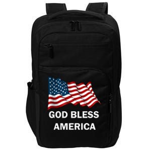 God Bless America Gift Impact Tech Backpack