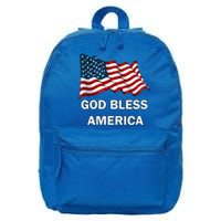 God Bless America Gift 16 in Basic Backpack