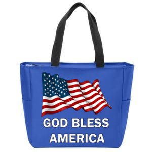 God Bless America Gift Zip Tote Bag