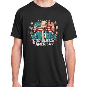 GOD BLESS AMERICA Adult ChromaSoft Performance T-Shirt