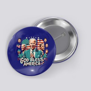 GOD BLESS AMERICA Button