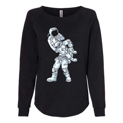 Galaxy BJJ Astronaut Tee Flying Armbar JiuJitsu Womens California Wash Sweatshirt