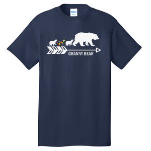 Granny Bear Autism Awareness Autism Granny Tees Tall T-Shirt