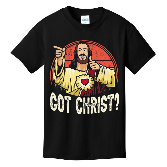 Got Buddy A Christ Christmas Cool Jesus Religious Christian Kids T-Shirt