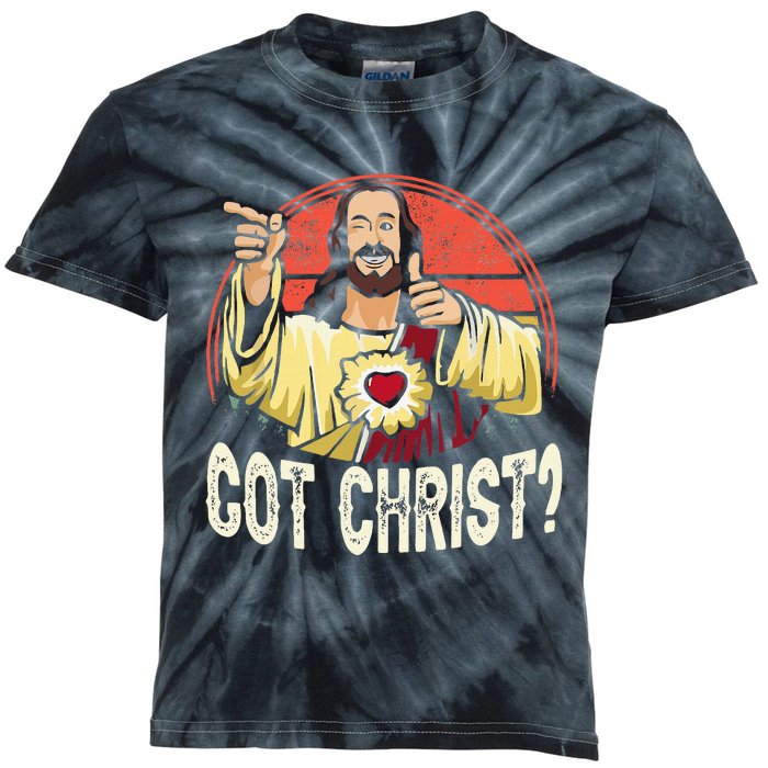 Got Buddy A Christ Christmas Cool Jesus Religious Christian Kids Tie-Dye T-Shirt