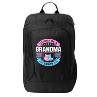 Gonna Be A Grandma Again Second Time Grandma Gifts Cute City Backpack