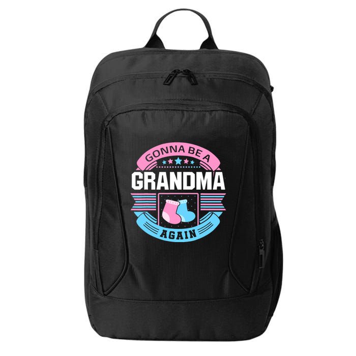 Gonna Be A Grandma Again Second Time Grandma Gifts Cute City Backpack