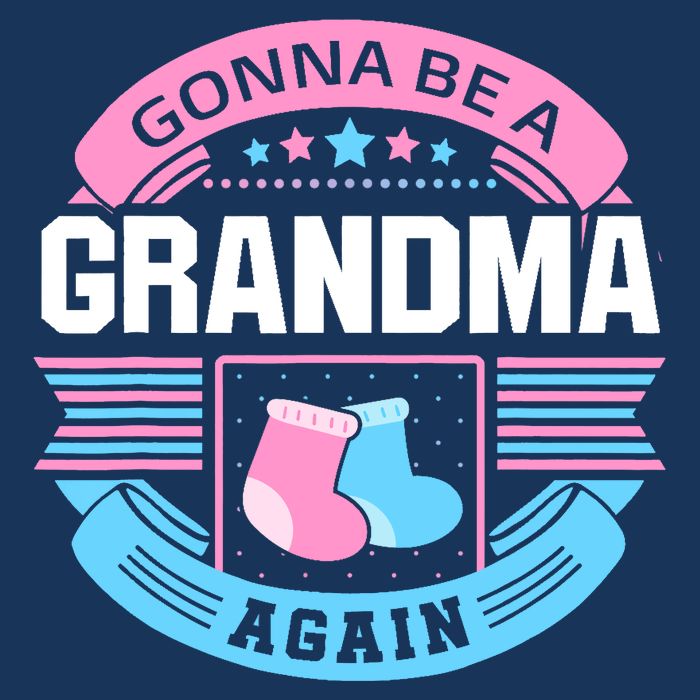 Gonna Be A Grandma Again Second Time Grandma Gifts Cute Cooling Performance Long Sleeve Crew