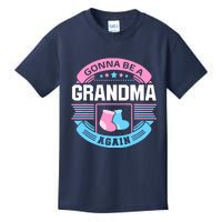 Gonna Be A Grandma Again Second Time Grandma Gifts Cute Kids T-Shirt