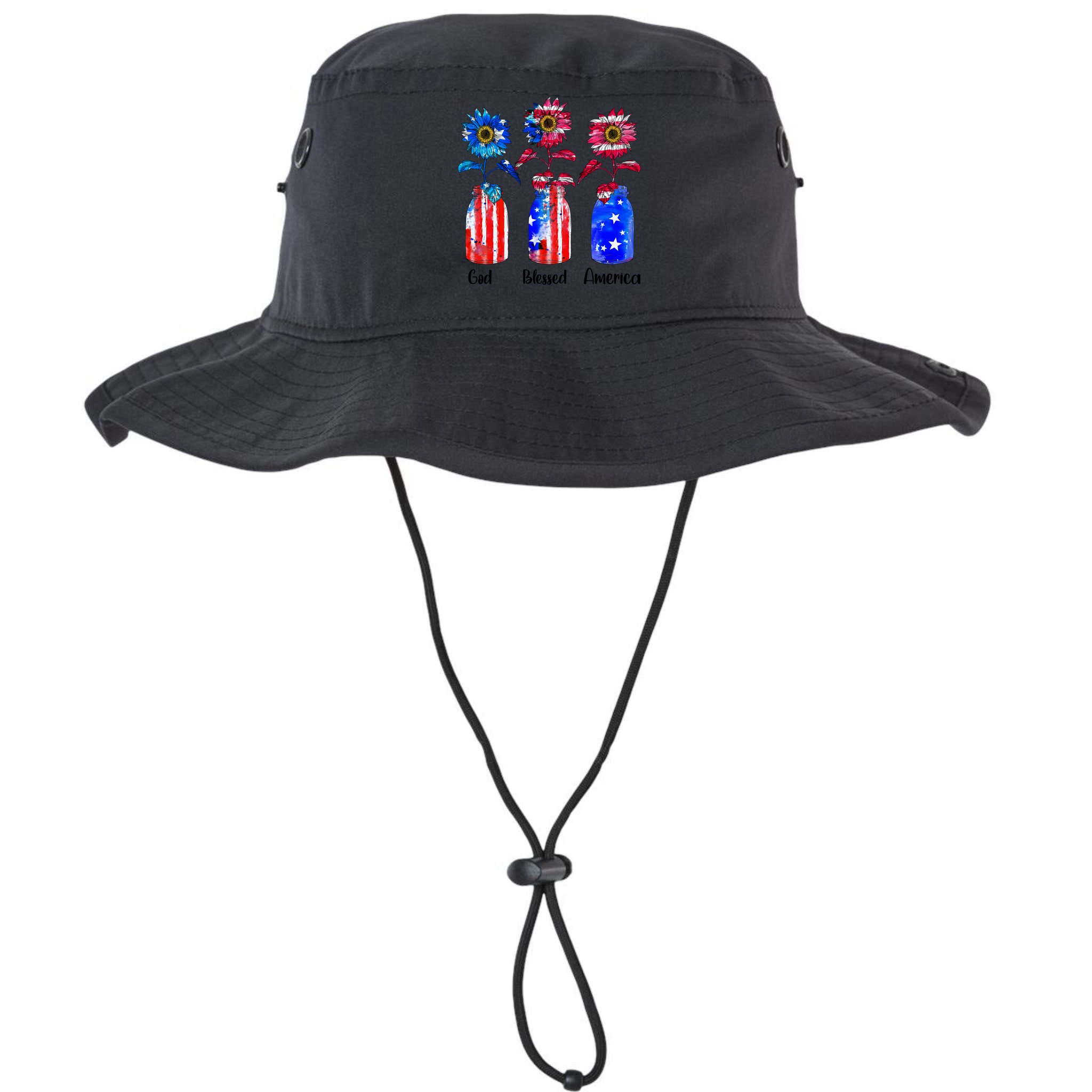 God Blessed America July 4th Bucket Hat