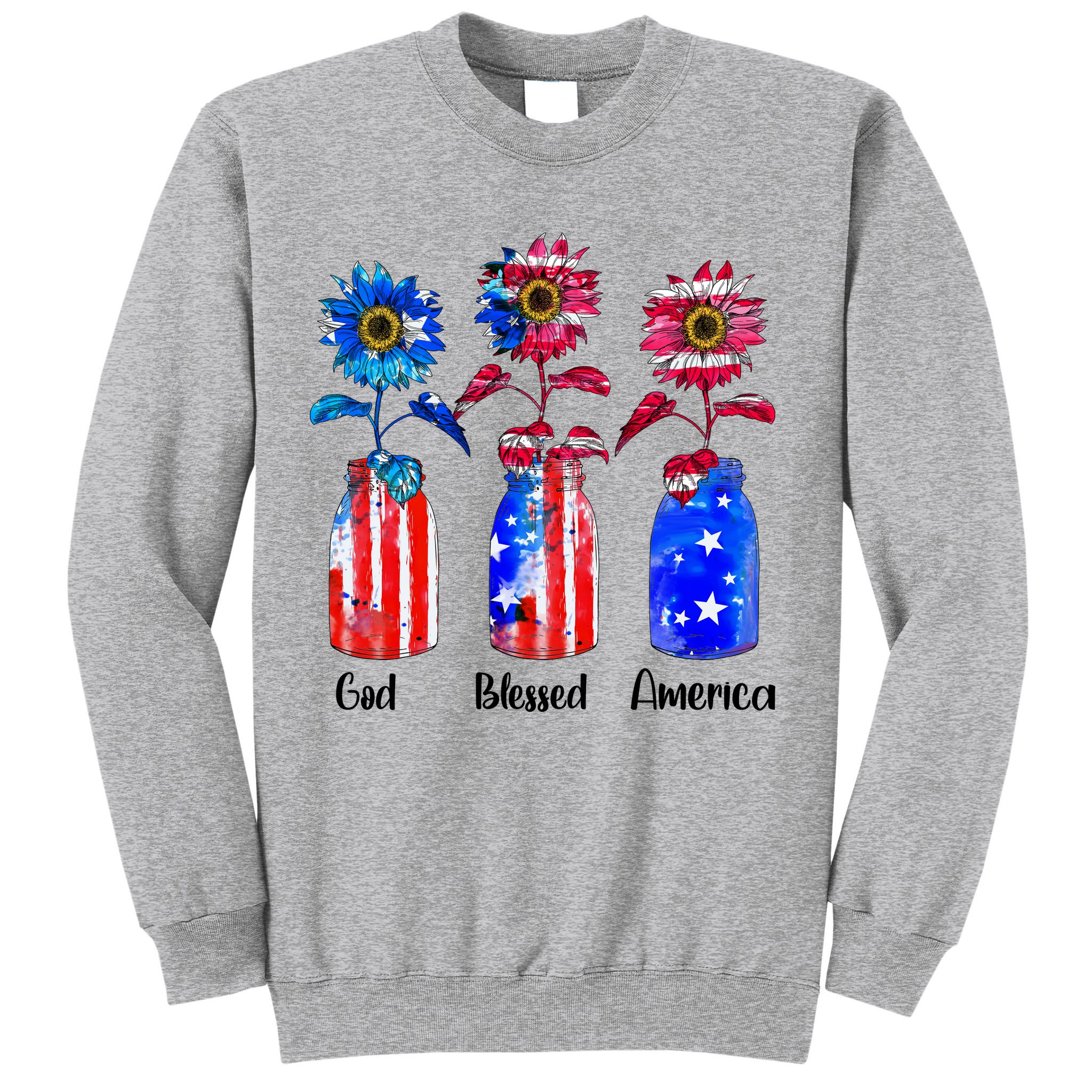 God Blessed America July 4th Sweatshirt