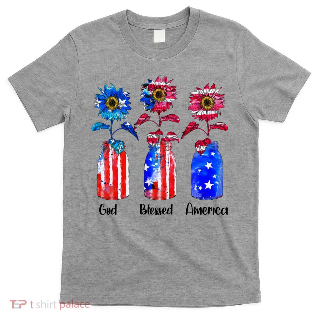 God Blessed America July 4th T-Shirt
