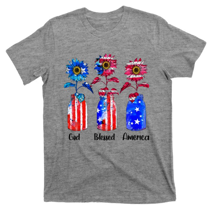 God Blessed America July 4th T-Shirt