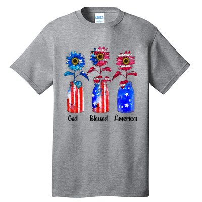 God Blessed America July 4th Tall T-Shirt