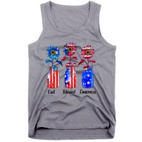 God Blessed America July 4th Tank Top