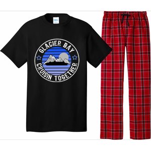 Glacier Bay Alaska Cruisin Together Family Or Group Ship Gift Pajama Set